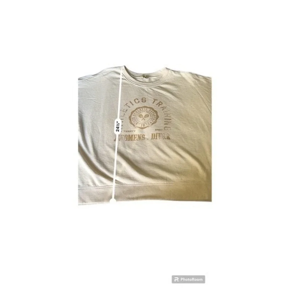 Style & Co Cream Off White Logo Sweatshirt size XL‎